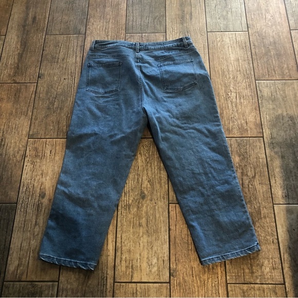 Eggie Zippers Up The Leg Jeans XL - Picture 9 of 10